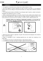 Preview for 5 page of Galvamet Perfecto Instructions For Installation, Use And Maintenance Manual