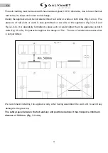 Preview for 11 page of Galvamet Perfecto Instructions For Installation, Use And Maintenance Manual