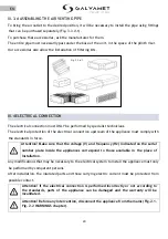 Preview for 20 page of Galvamet Perfecto Instructions For Installation, Use And Maintenance Manual