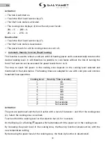 Preview for 34 page of Galvamet Perfecto Instructions For Installation, Use And Maintenance Manual