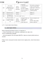 Preview for 49 page of Galvamet Perfecto Instructions For Installation, Use And Maintenance Manual