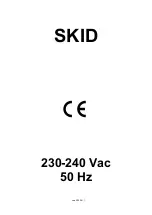 Galvamet SKID Installation, Operating And Maintenance Instructions preview