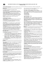 Предварительный просмотр 10 страницы Galvamet SKID Installation, Operating And Maintenance Instructions