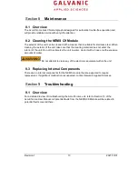 Preview for 20 page of Galvanic Applied Sciences AccuChrome Manual