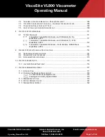 Preview for 7 page of Galvanic Applied Sciences ViscoSite VL800 Operating Manual