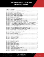 Preview for 8 page of Galvanic Applied Sciences ViscoSite VL800 Operating Manual