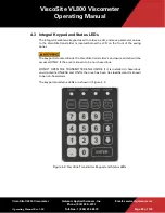 Preview for 54 page of Galvanic Applied Sciences ViscoSite VL800 Operating Manual