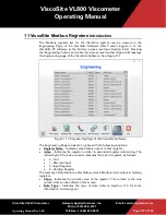 Preview for 118 page of Galvanic Applied Sciences ViscoSite VL800 Operating Manual