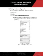 Preview for 119 page of Galvanic Applied Sciences ViscoSite VL800 Operating Manual