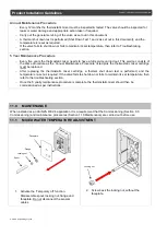 Предварительный просмотр 15 страницы Galvin Engineering 100.41.11.20 Product Installation Manualline