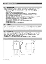 Предварительный просмотр 2 страницы Galvin Engineering 100.41.20.20 Product Installation Manualline