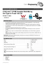 Galvin Engineering CliniLever TC51FC1C Installation Manuallines preview