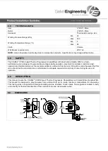 Preview for 2 page of Galvin Engineering CliniMix CP-BS Product Installation Manualline