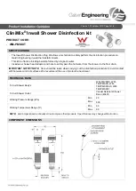 Предварительный просмотр 1 страницы Galvin Engineering CliniMix WM-PMSKIT Product Installation Manualline