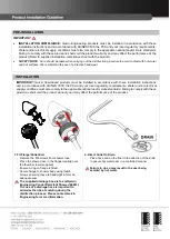 Предварительный просмотр 2 страницы Galvin Engineering CliniMix WM-PMSKIT Product Installation Manualline