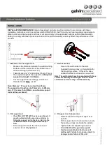 Предварительный просмотр 3 страницы Galvin Engineering Ezy-Wash TF81HJS Product Installation Manualline