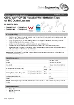 Preview for 1 page of Galvin Engineering TCWBC150C Product Installation