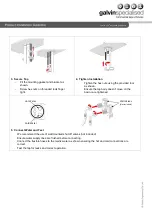 Preview for 3 page of Galvin Specialised CliniLever Lead Safe TM-BASX Product Installation Manualline