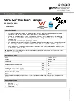 Preview for 1 page of Galvin Specialised CliniLever TC57SC1C Product Installation Manualline