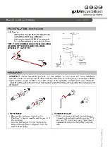 Preview for 2 page of Galvin Specialised CliniLever TC57SC1C Product Installation Manualline