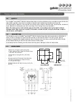 Preview for 2 page of Galvin Specialised CliniMix Lead Safe TMV SS Product Installation Manualline