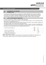 Preview for 4 page of Galvin Specialised CliniMix Lead Safe TMV SS Product Installation Manualline