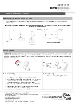 Preview for 2 page of Galvin Specialised Ezy-Drink Lead Safe 170.50.13.01 Product Installation Manualline