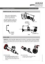 Preview for 2 page of Galvin Specialised Ezy-Drink TD45L Product Installation Manualline