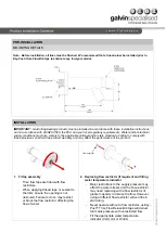 Preview for 2 page of Galvin Specialised Ezy-Push SS316 Product Installation Manualline