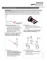 Preview for 3 page of Galvin Specialised Ezy-Wash TF83HJS Product Installation Manualline