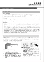 Preview for 4 page of Galvin Specialised Flowmatic Tubular 2030 Product Installation Manualline