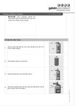 Preview for 6 page of Galvin Specialised Flowmatic Tubular 2030 Product Installation Manualline