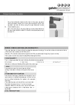 Preview for 7 page of Galvin Specialised Flowmatic Tubular 2030 Product Installation Manualline