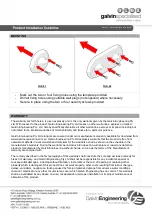 Preview for 2 page of Galvin Specialised GalvinCare THK-01 Product Installation Manualline