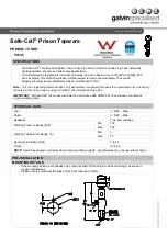 Preview for 1 page of Galvin Specialised Safe-Cell 50145 Product Installation Manualline