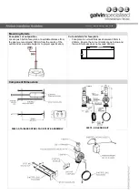 Preview for 3 page of Galvin Specialised Safe-Cell TZ-FLOWTPANMDT Product Installation Manualline