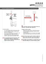 Preview for 5 page of Galvin Specialised Safe-Cell TZ-FLOWTPANMDT Product Installation Manualline