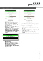 Preview for 10 page of Galvin Specialised Safe-Cell TZ-FLOWTPANMDT Product Installation Manualline