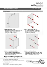 Preview for 2 page of Galvin Specialised Wallgate ALM-08W Product Installation Manual