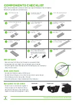 Preview for 2 page of Galvo Shed GVO 1508 Assembly Instructions Manual