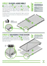 Preview for 3 page of Galvo Shed GVO 1508 Assembly Instructions Manual