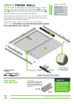 Preview for 4 page of Galvo Shed GVO 1508 Assembly Instructions Manual