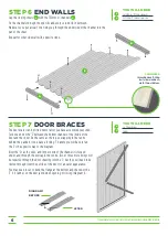 Preview for 6 page of Galvo Shed GVO 1508 Assembly Instructions Manual