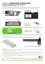 Preview for 8 page of Galvo Shed GVO 1508 Assembly Instructions Manual