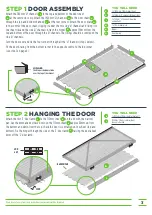 Preview for 3 page of Galvo Shed GVO 1515 Assembly Instructions Manual