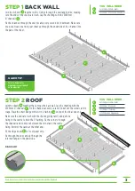 Preview for 3 page of Galvo Shed GVO 3023 Assembly Instructions Manual