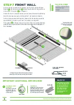 Preview for 6 page of Galvo Shed GVO 3023 Assembly Instructions Manual