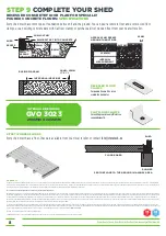 Preview for 8 page of Galvo Shed GVO 3023 Assembly Instructions Manual