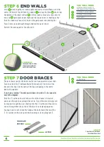 Preview for 6 page of Galvo Shed GVO 3030 Assembly Instructions Manual