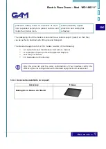 Preview for 9 page of GAM MD1 Installation Operating And Maintenance Istructions